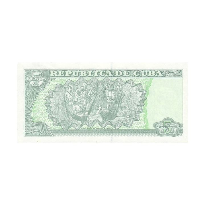 Cuba 5 Pesos 2017 P-new