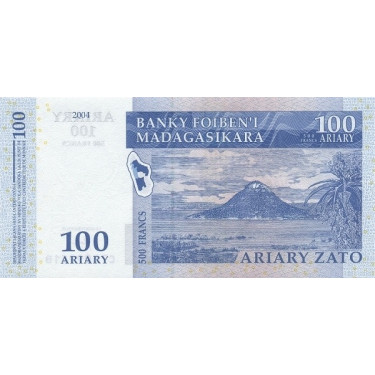 Madagascar 100 Ariary 2004 P-86c