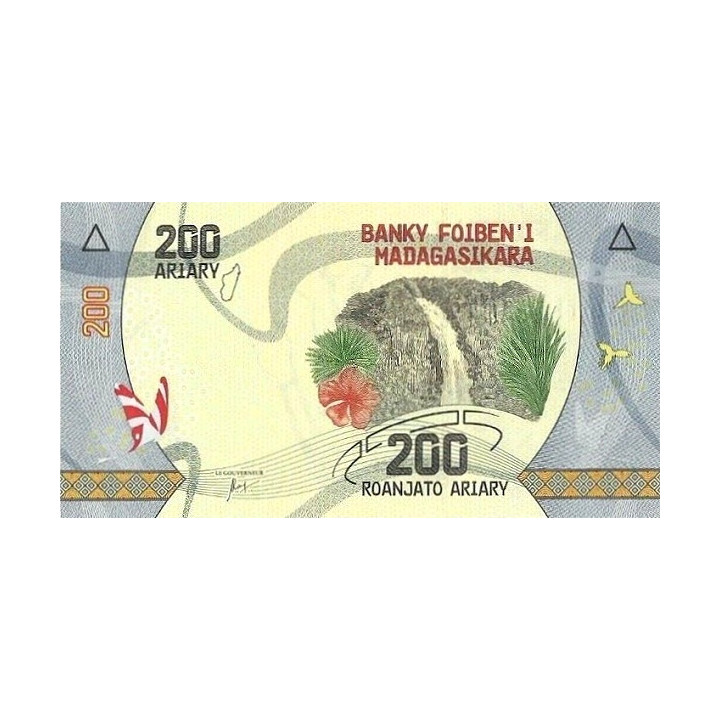 Madagascar 200 Ariary 2017 P-98