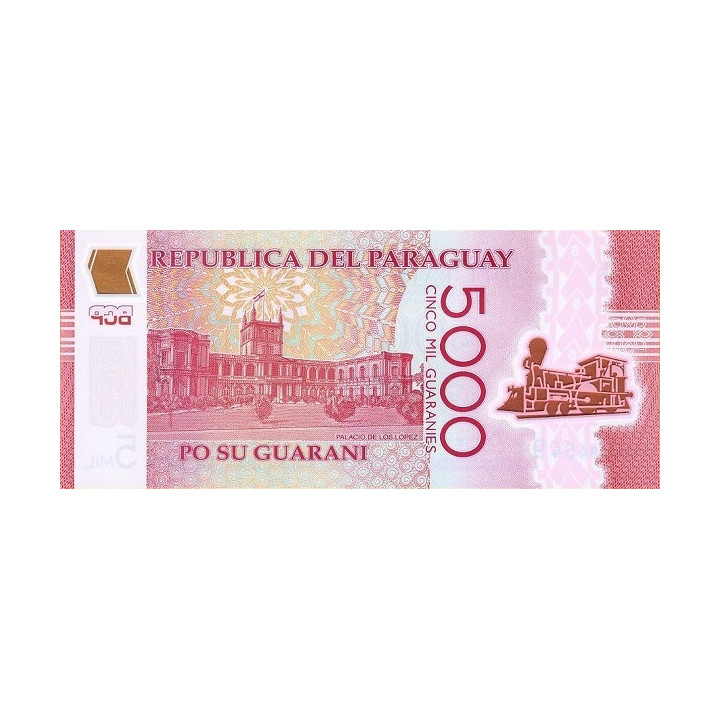 Paraguay 5000 Guaranies 2016 P-234b