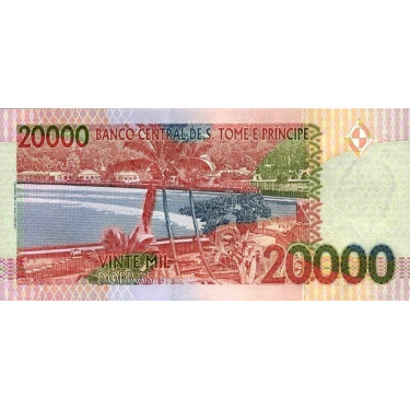 Sao Tome e Principe 20 000 Dobras 2013 P-67e