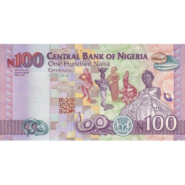Nigeria 100 Naira 2014 P-41