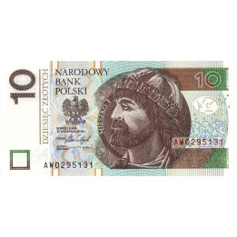 Poland 10 Zlotych 2016 P-183b