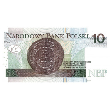 Polen 10 Zlotych 2016 P-183b