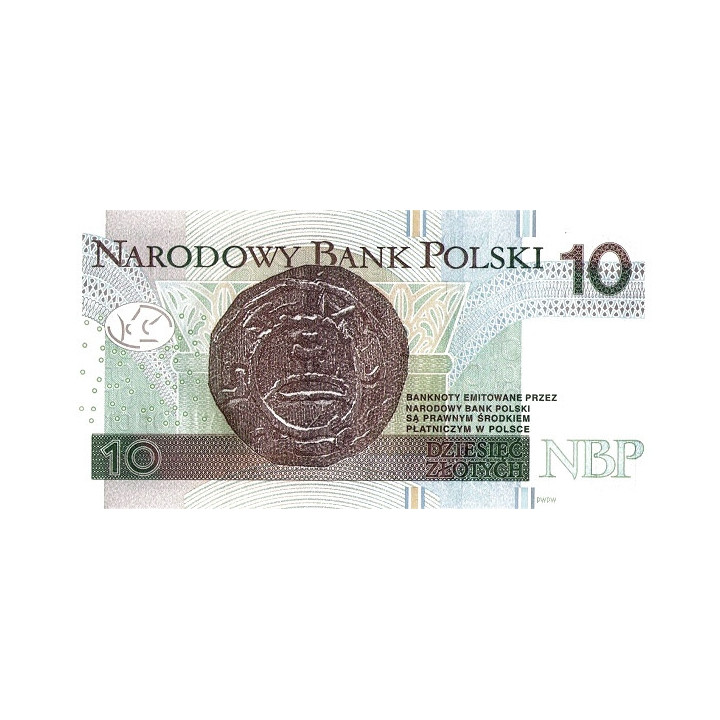 Polen 10 Zlotych 2016 P-183b