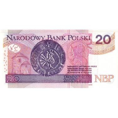Polen 20 Zlotych 2016 P-184b