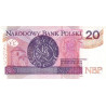 Poland 20 Zlotych 2016 P-184b