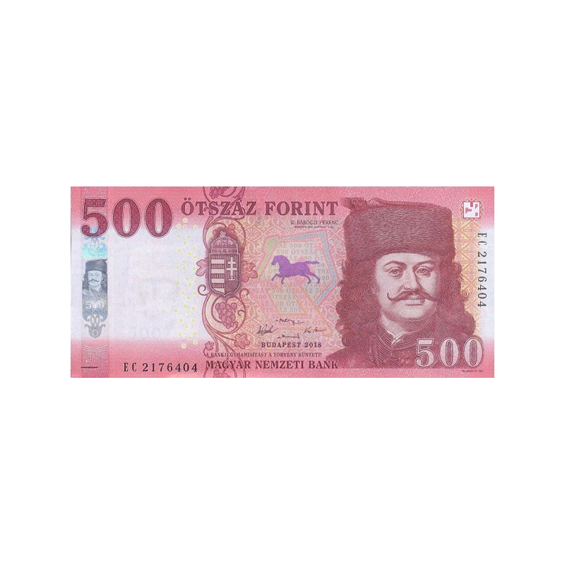 Hungary 500 Forint 2018 P-new