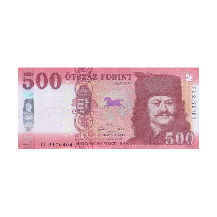 Hungary 500 Forint 2018 P-new