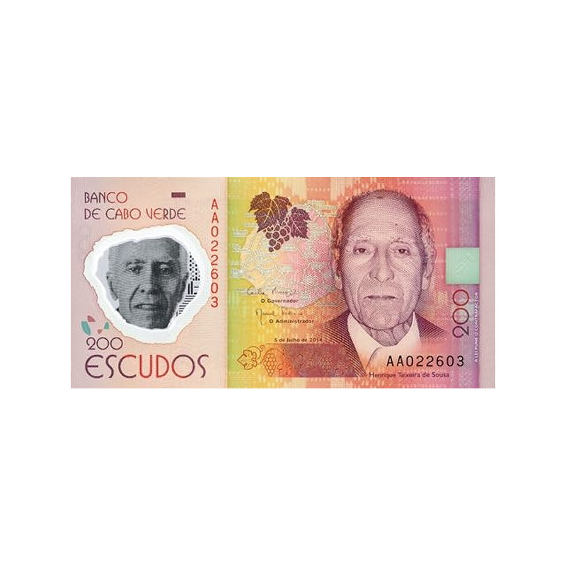 Kap Verde 200 Escudos 2014 P-71
