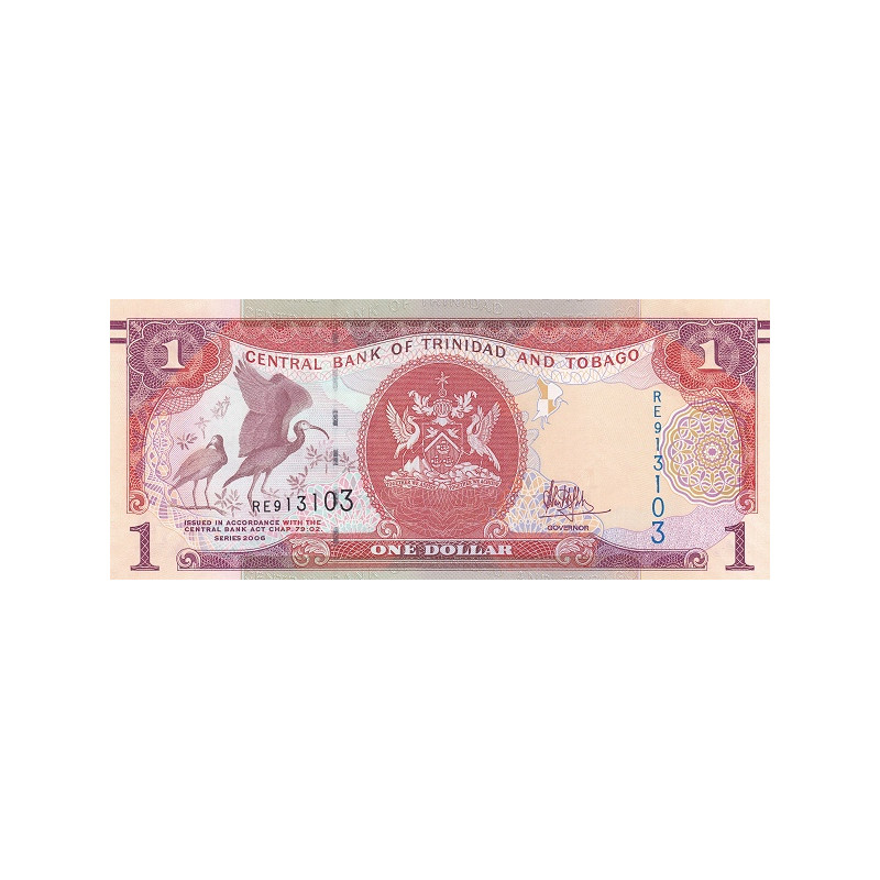 Trinidad och Tobago 1 Dollar 2006 P-46A(2)