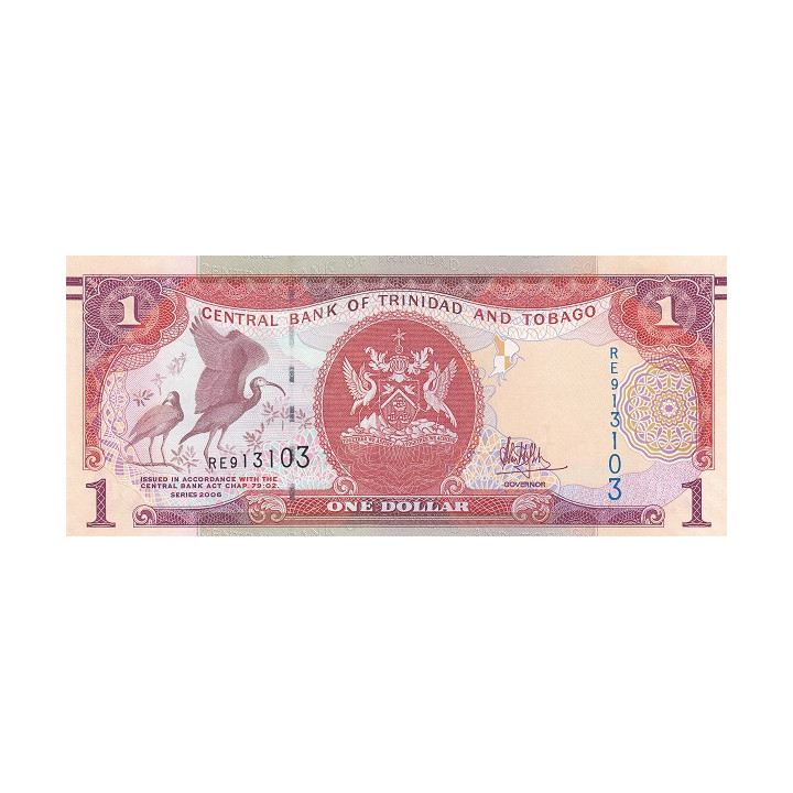 Trinidad och Tobago 1 Dollar 2006 P-46A(2)