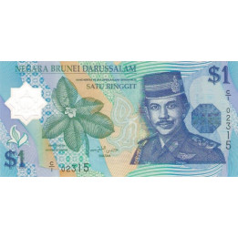 Brunei 1 Ringgit 1996 P-22a