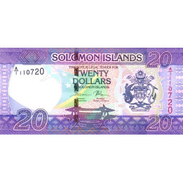 Solomon Islands 20 Dollars 2017 P-34