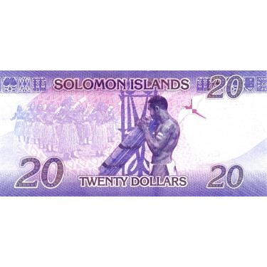 Solomon Islands 20 Dollars 2017 P-34