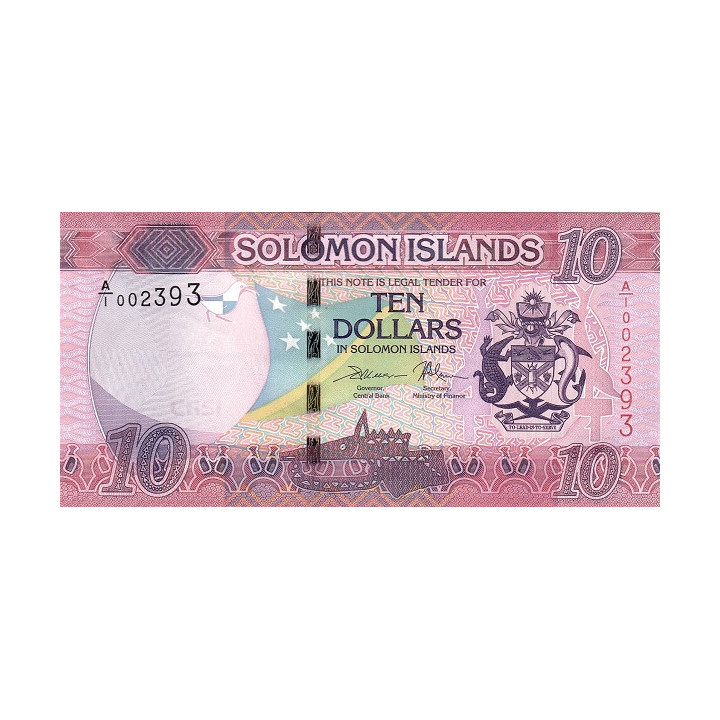 Salomonöarna 10 Dollars 2017 P-33