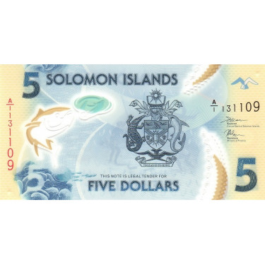Solomon Islands 5 Dollars...