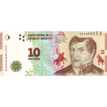 Argentina 10 Pesos 2016 P-360