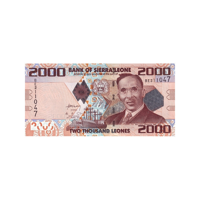 Sierra Leone 2000 Leones 2010 P-31a