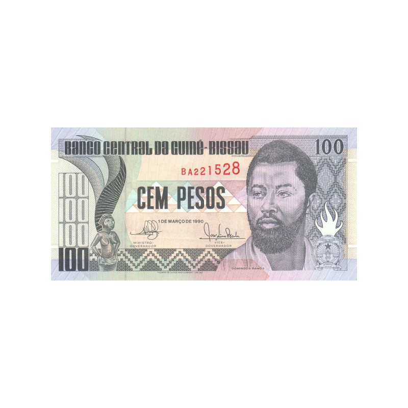 Guinea Bissau 100 Pesos 1990 P-11
