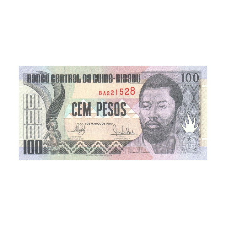 Guinea Bissau 100 Pesos 1990 P-11