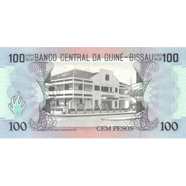 Guinea Bissau 100 Pesos 1990 P-11