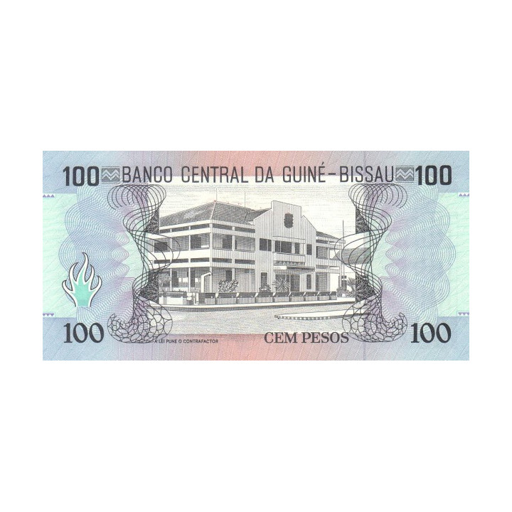 Guinea Bissau 100 Pesos 1990 P-11