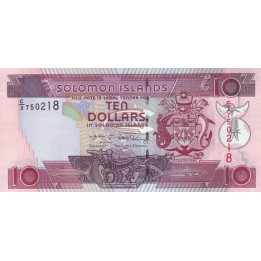Solomon Islands 10 Dollars ND P-27a