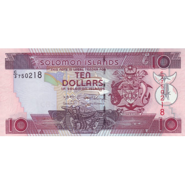 Solomon Islands 10 Dollars...
