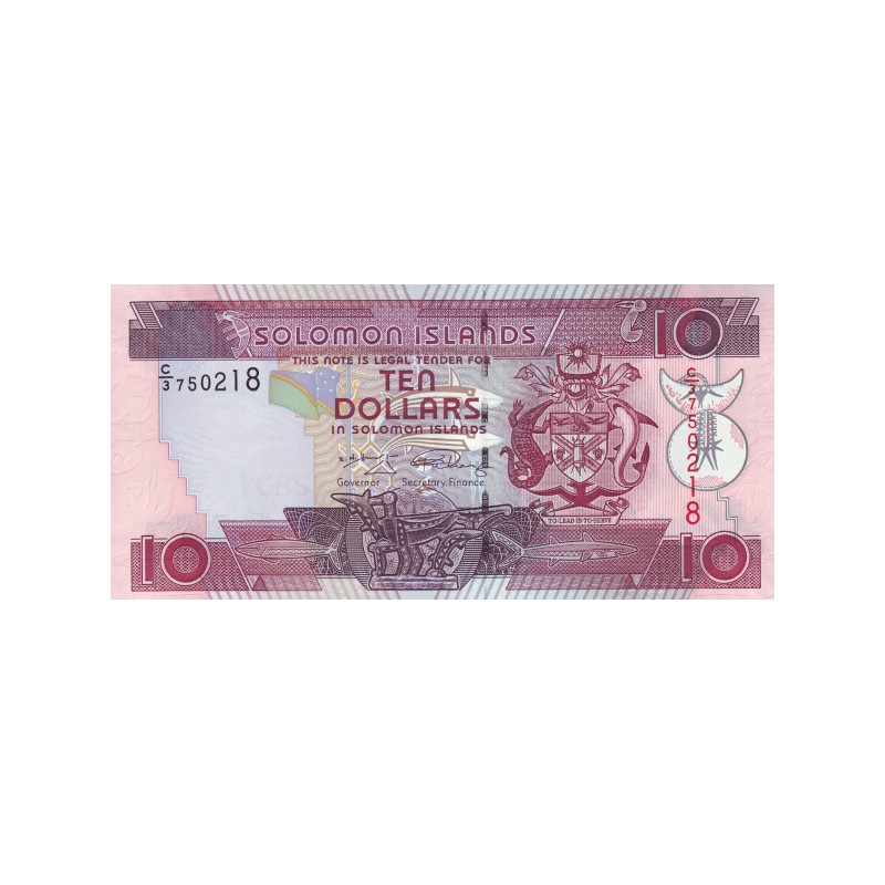 Solomon Islands 10 Dollars ND P-27a