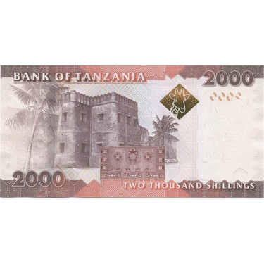Tanzania 2000 Shillings 2015 P-42b