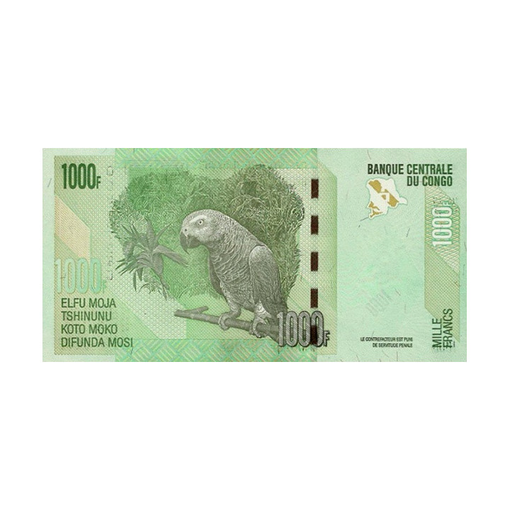 Congo 1000 Francs 2013 P-101b