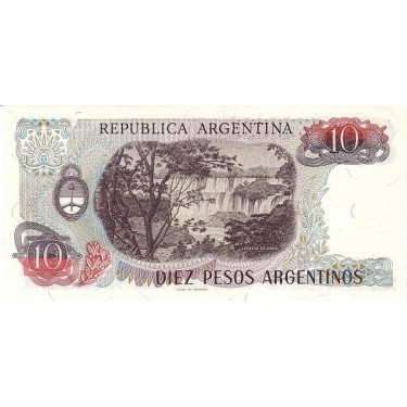 Argentina 10 Pesos 1983 P-313a2