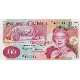 Saint Helena 10 Pounds 2012 P-12b