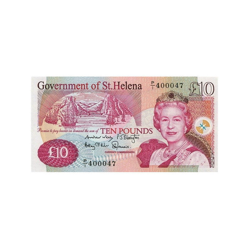 Saint Helena 10 Pounds 2012 P-12b