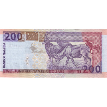 Namibia 200 Dollars 1993 P-10b