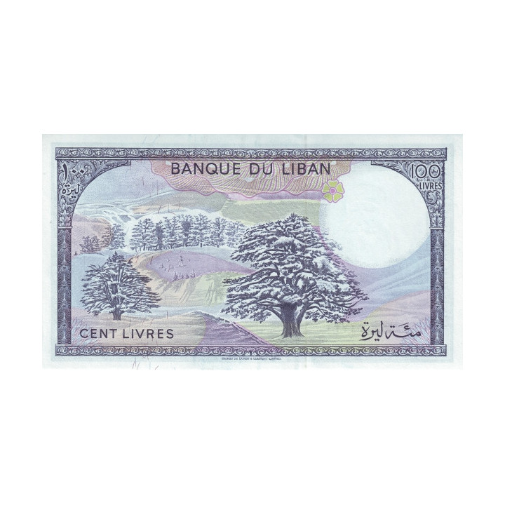 Libanon 100 Livres 1983 P-66c