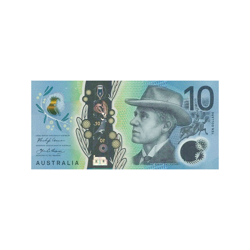 Australia 10 Dollars 2017 P-63