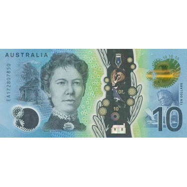 Australia 10 Dollars 2017 P-63