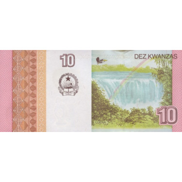 Angola 10 Kwanzas 2012 P-151B