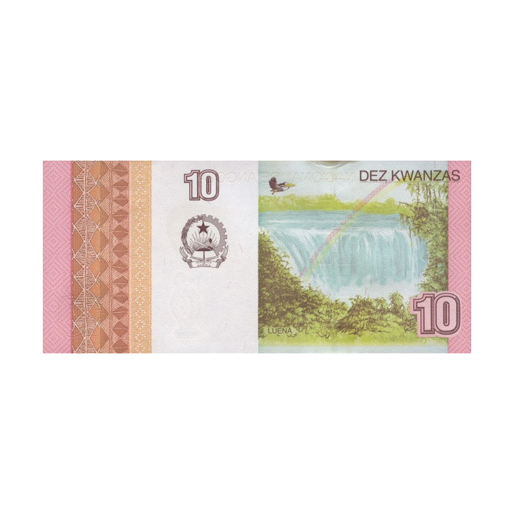 Angola 10 Kwanzas 2012 P-151B
