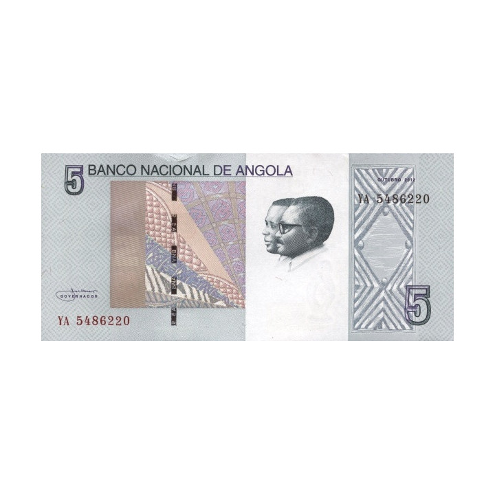 Angola 5 Kwanzas 2012 P-151A