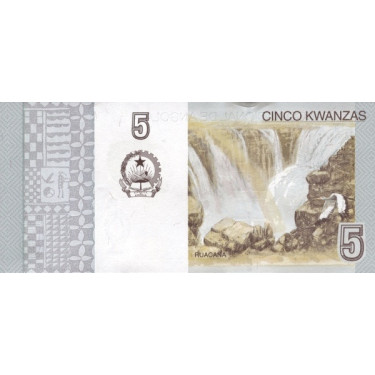 Angola 5 Kwanzas 2012 P-151A