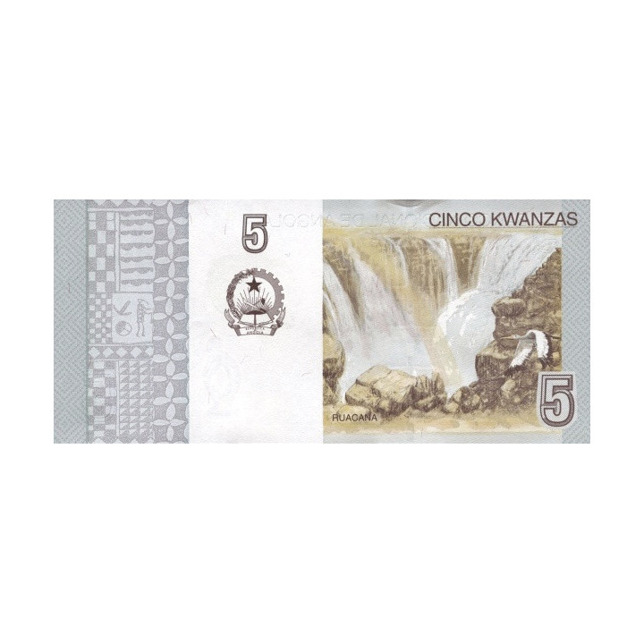 Angola 5 Kwanzas 2012 P-151A