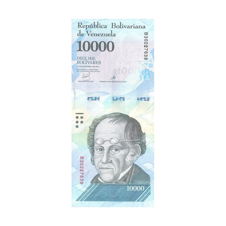 Venezuela 10000 Bolivares 2017 P-98b