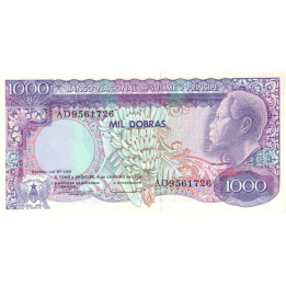 Sao Tome e Principe 1000 Dobras 1989 P-62