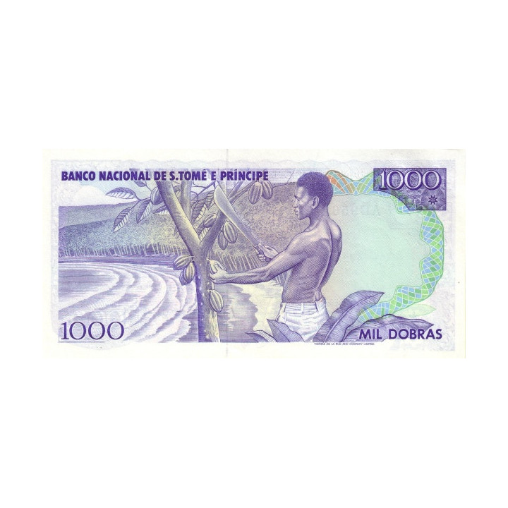 Sao Tome e Principe 1000 Dobras 1989 P-62