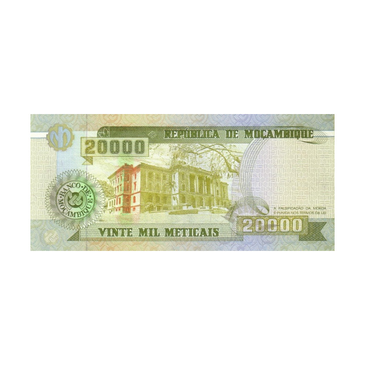 Mozambique 20000 Meticais 1999 P-140