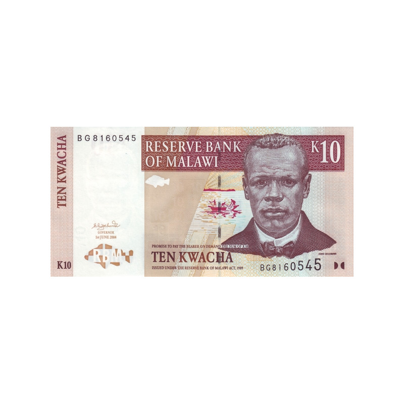 Malawi 10 Kwacha 2004 P-51