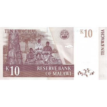 Malawi 10 Kwacha 2004 P-51